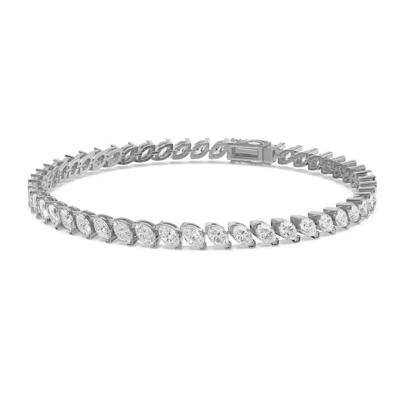 20 Pointer Marquise Diamond Tennis Bracelet 9KT