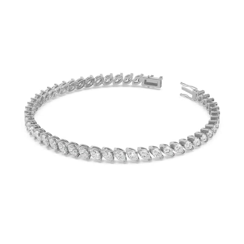 20 Pointer Marquise Diamond Tennis Bracelet 9KT