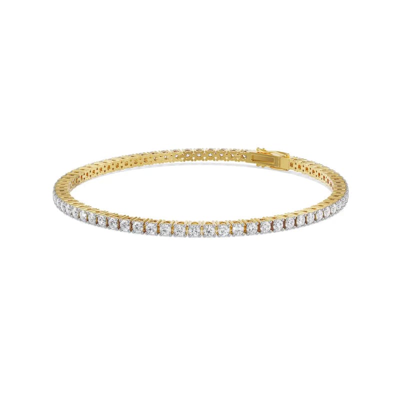 4 Pointer Lab Grown Diamond Tennis Bracelet