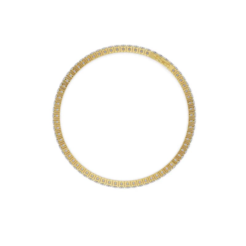 4 Pointer Lab Grown Diamond Tennis Bracelet