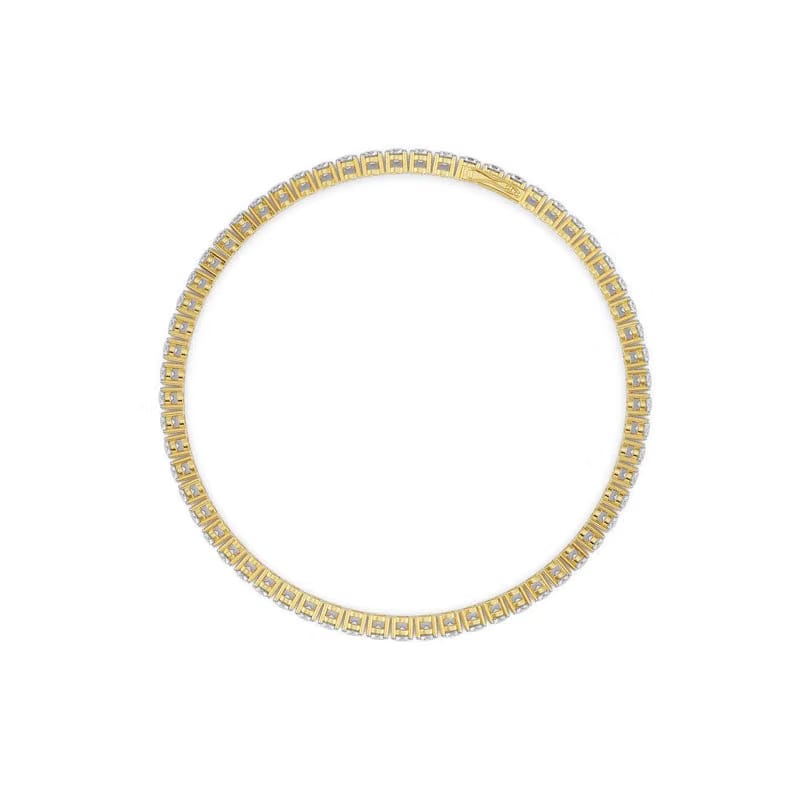 8 Pointer Queen Lab Diamond Tennis Bracelet