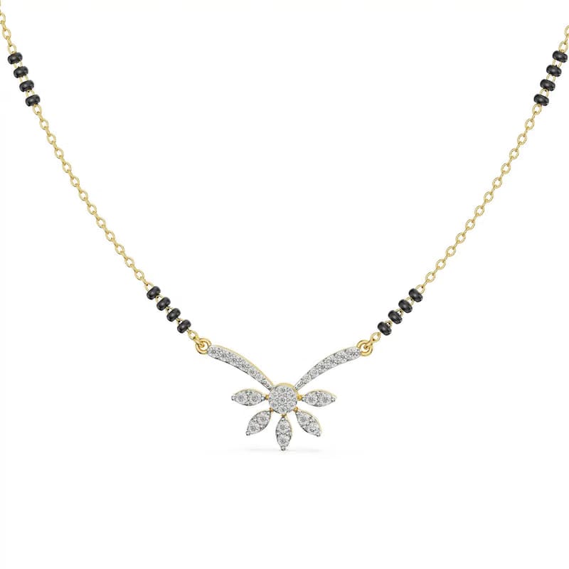 Aayat Lab Grown Diamond Mangalsutra