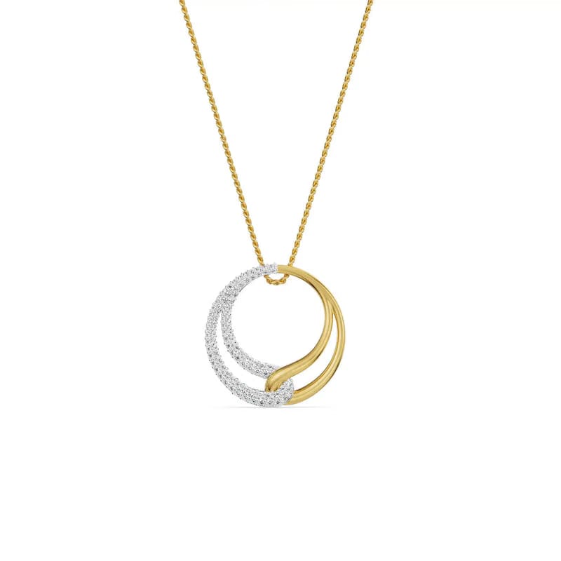 Agastya Diamond Pendant