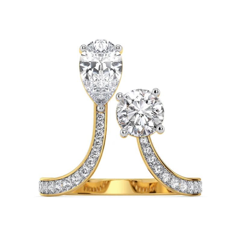 Amora Duo Lab Grown Diamond Ring