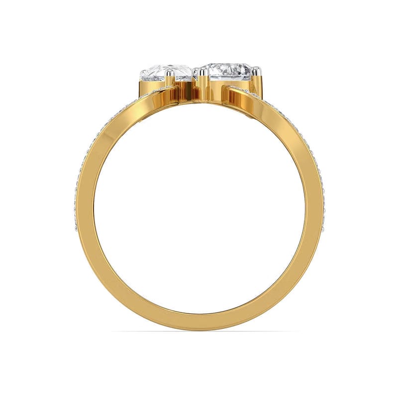 Amora Duo Lab Grown Diamond Ring