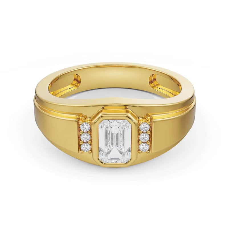 Archie Men's Lab Grown Diamond Engagement Ring