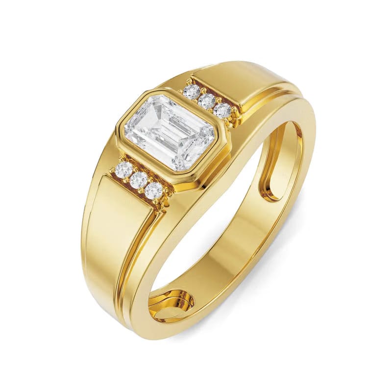 Archie Men's Lab Grown Diamond Engagement Ring