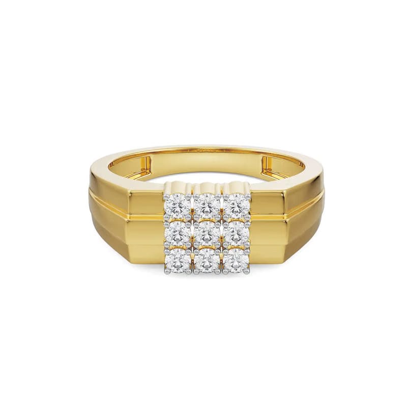 Arthur Lab Grown Diamond Ring for Men 9KT