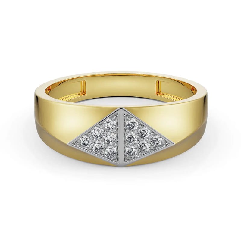 Artisanal Lab Grown Diamond Band for Men