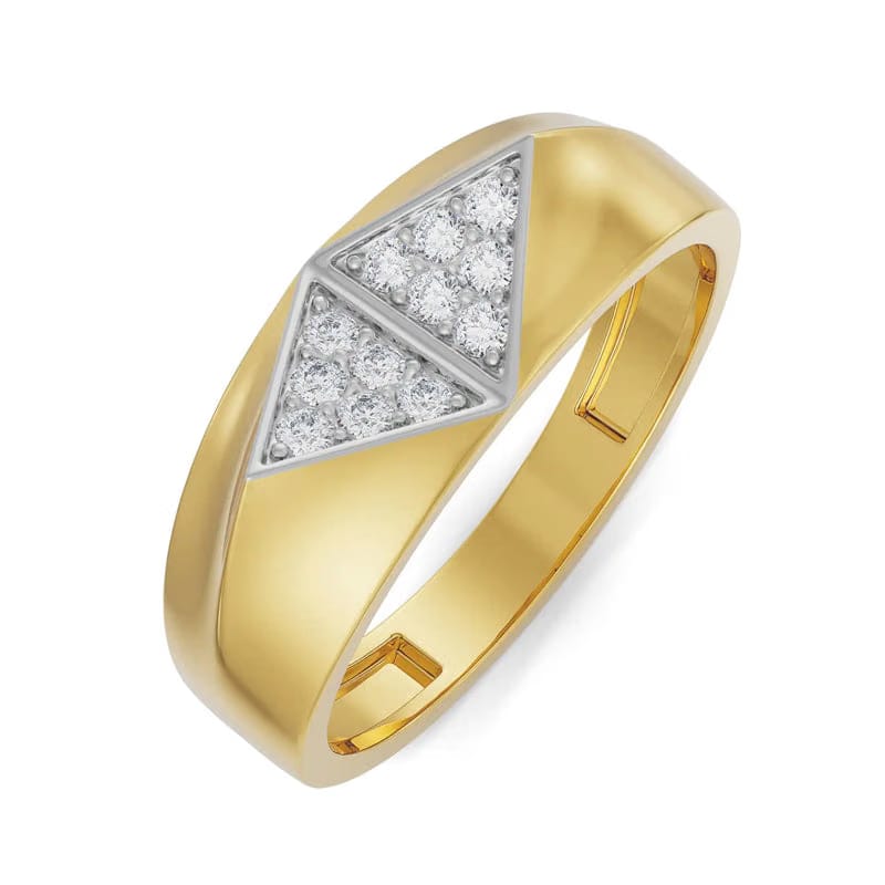 Artisanal Lab Grown Diamond Band for Men