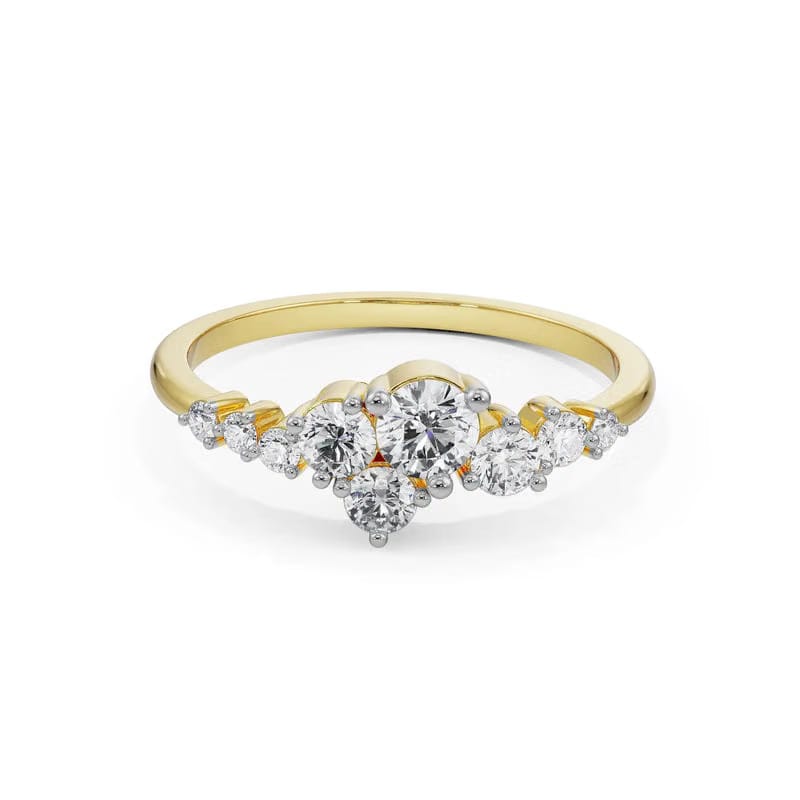 Artistic Flair Lab Grown Diamond Ring