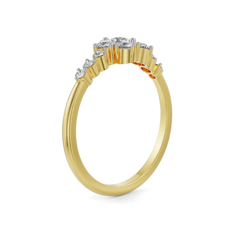 Artistic Flair Lab Grown Diamond Ring