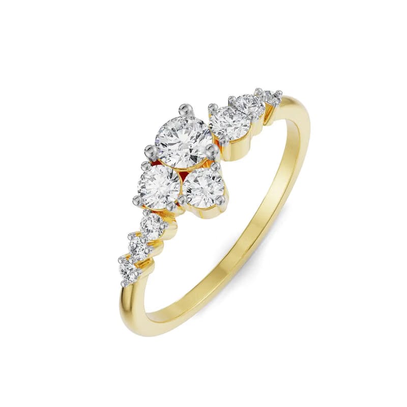 Artistic Flair Lab Grown Diamond Ring