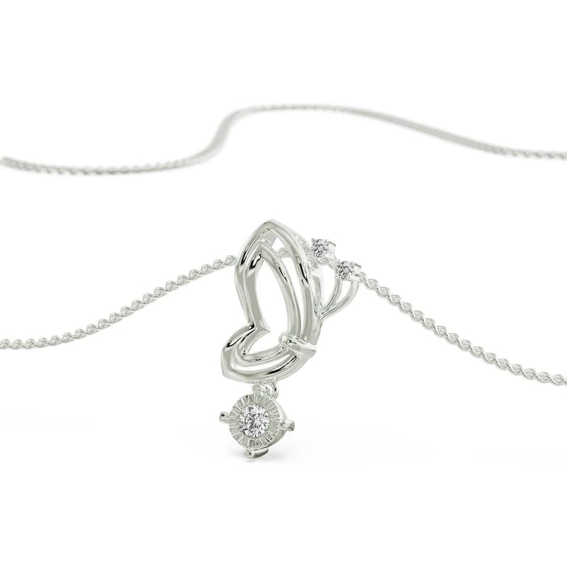 Artistic Lab Grown Diamond Pendant