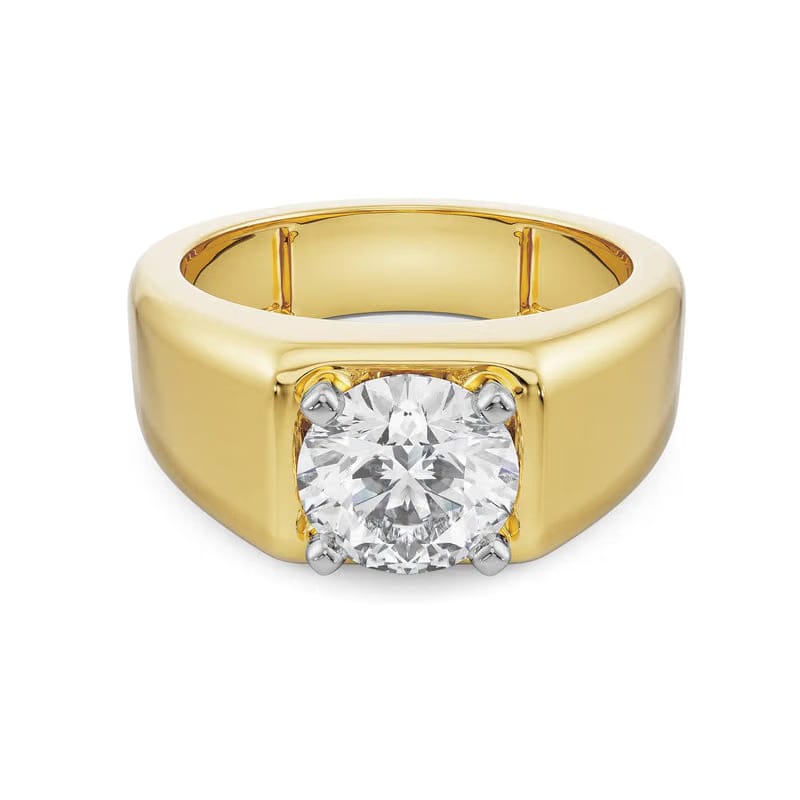 Asher Diamond Ring for Men 9KT