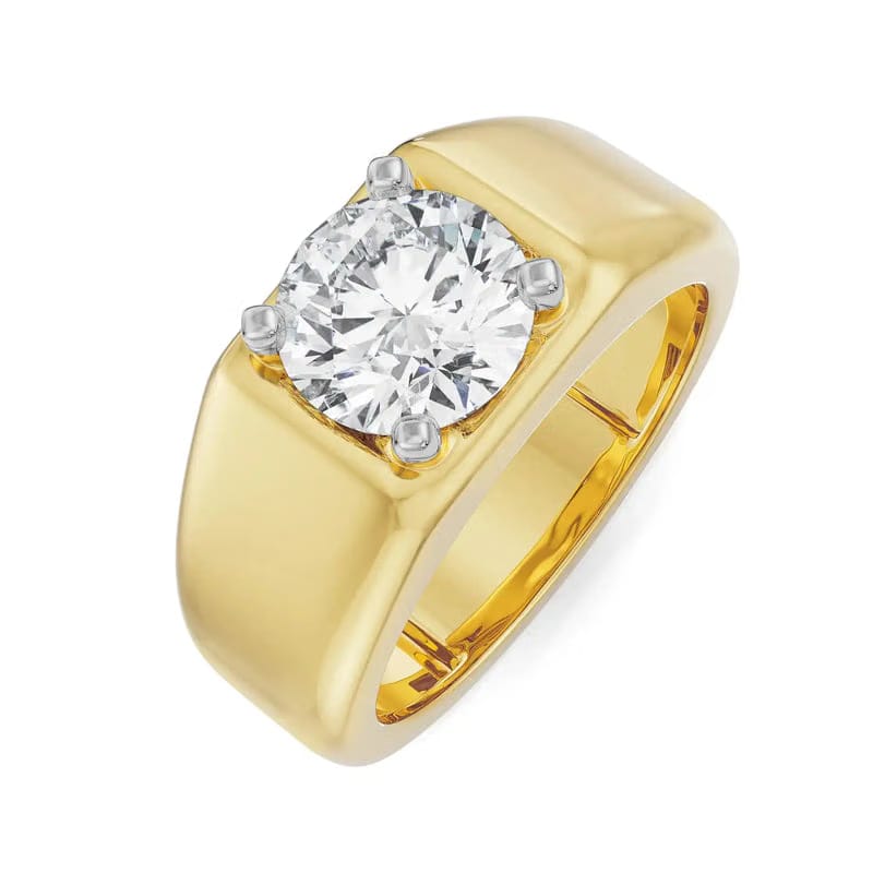 Asher Diamond Ring for Men 9KT
