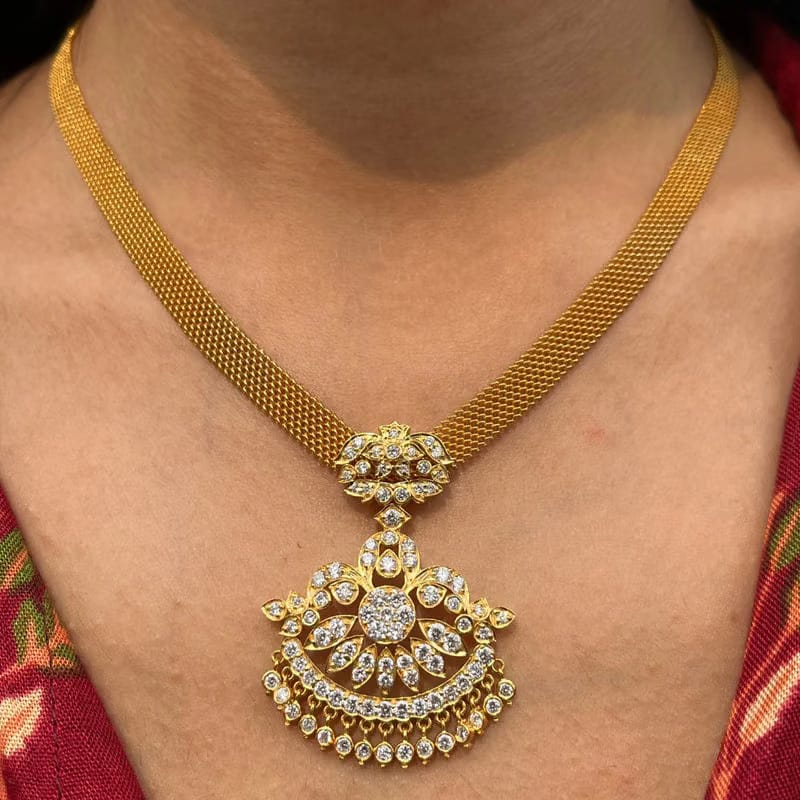 Attigai Diamond Necklace