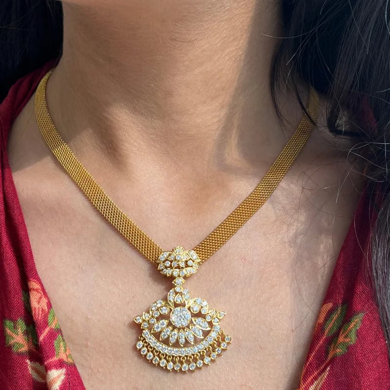 Attigai Diamond Necklace