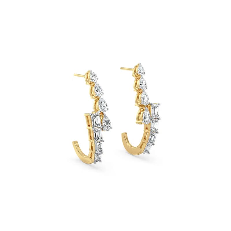Axis Spark Lab Grown Diamond Earrings 9KT