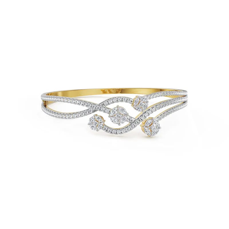 Bella Dainty Lab Grown Diamond Bangle