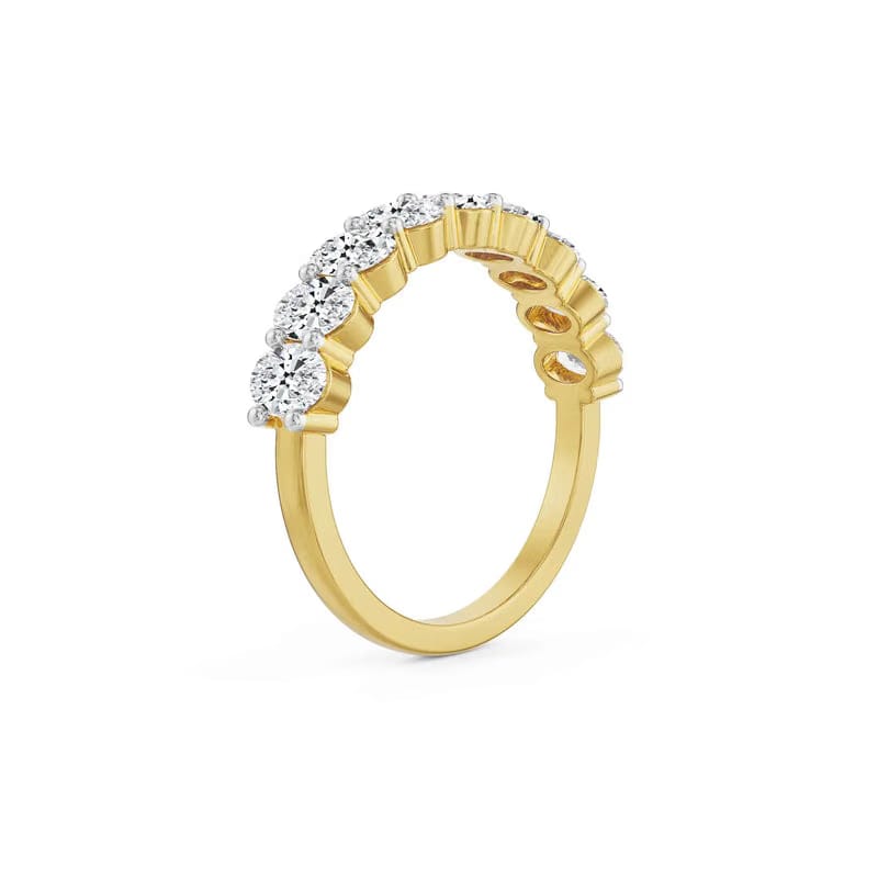 Bex Oval Lab Grown Diamond Eternity Band