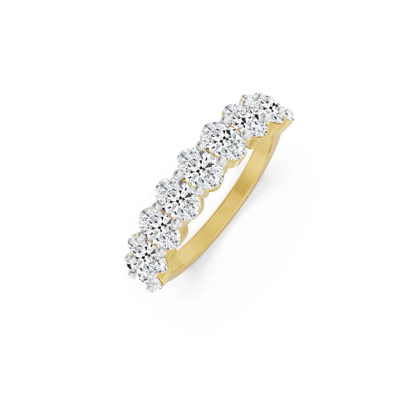 Bex Oval Lab Grown Diamond Eternity Band_in-stock