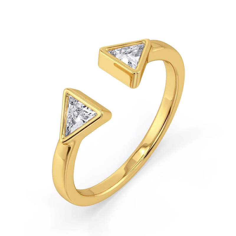 Bezel Brilliance Lab Grown Diamond Ring