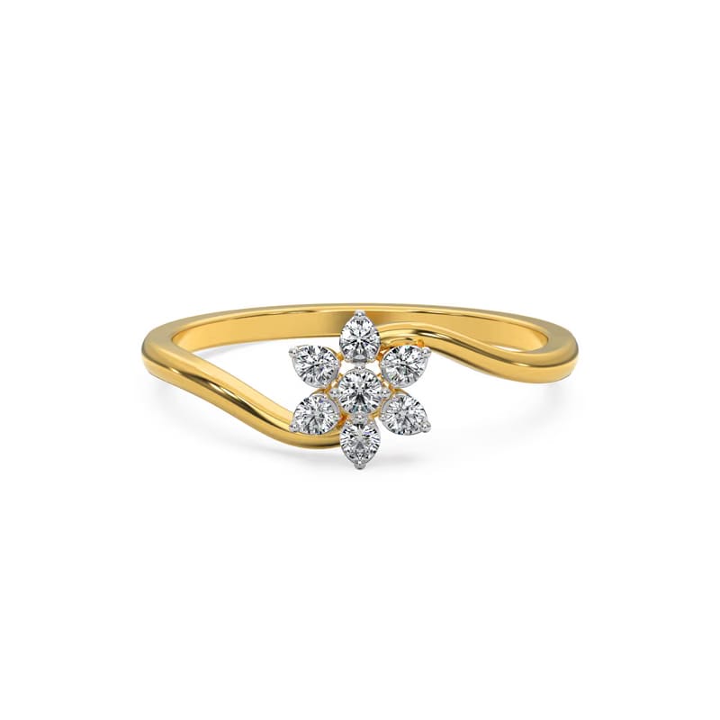 Blossom Elegance Diamond Ring
