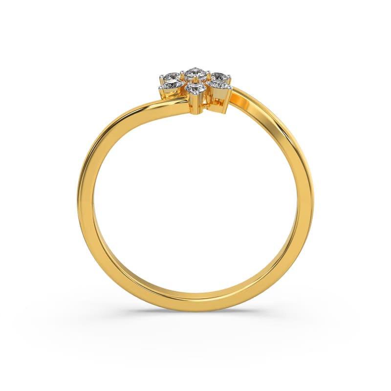 Blossom Elegance Diamond Ring