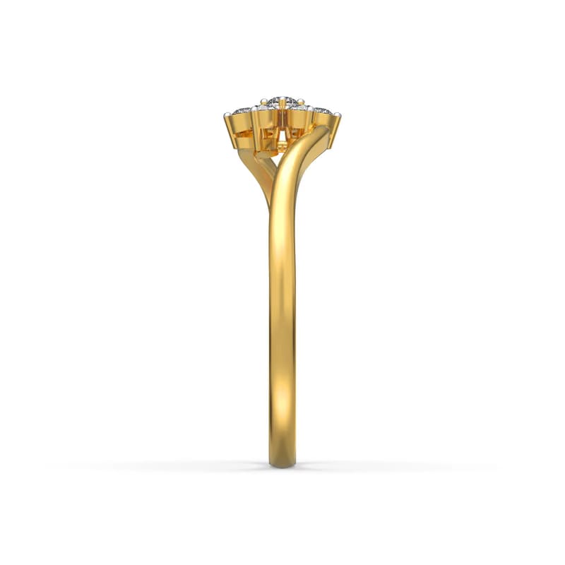 Blossom Elegance Diamond Ring 9KT