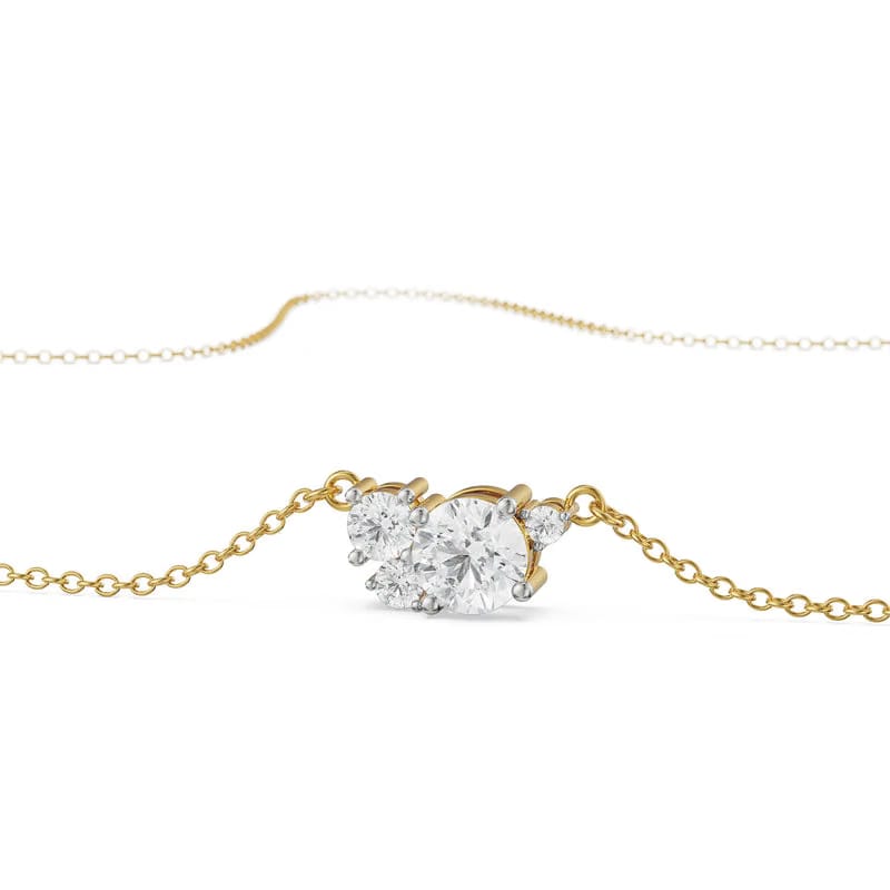 Bouquet Cascade Lab Grown Diamond Necklace