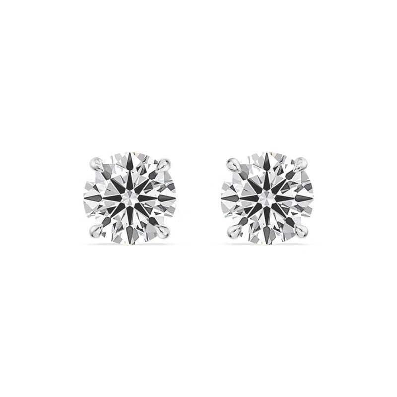Brilliance Round Lab Grown Diamond Studs