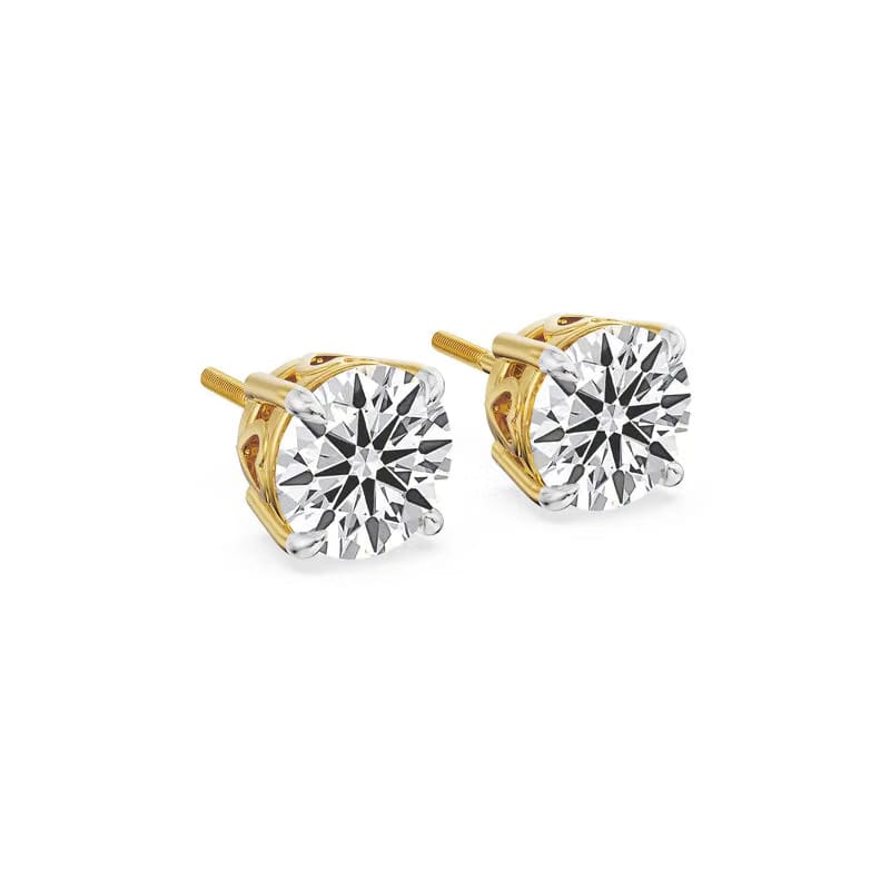 Brilliance Round Lab Grown Diamond Studs