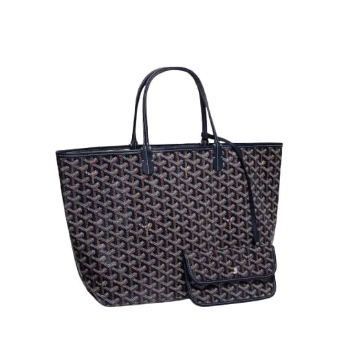 Goyard Saint Louis PM Bag (Navy Blue)