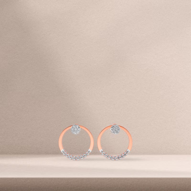 Brilliant Orbit Lab Grown Diamond Earrings