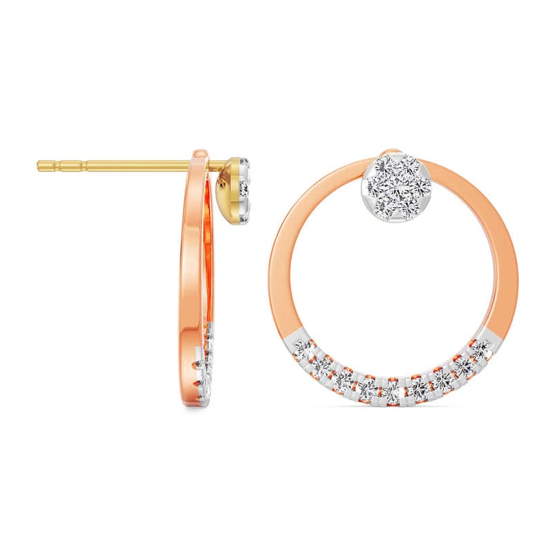 Brilliant Orbit Lab Grown Diamond Earrings