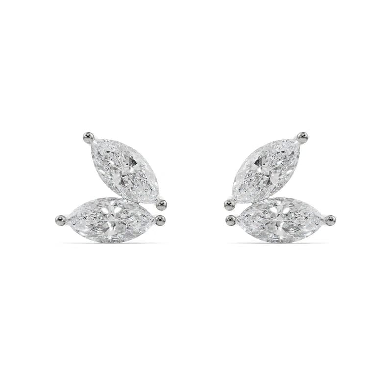 Butterfly Marquise Lab Grown Diamond Studs_in-stock