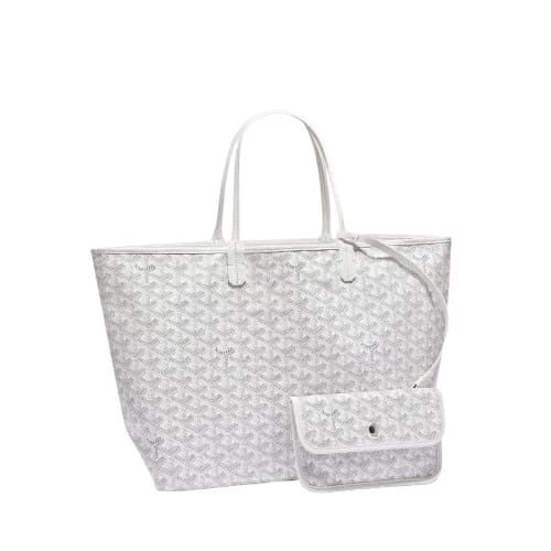 Goyard Saint Louis PM Bag (White)
