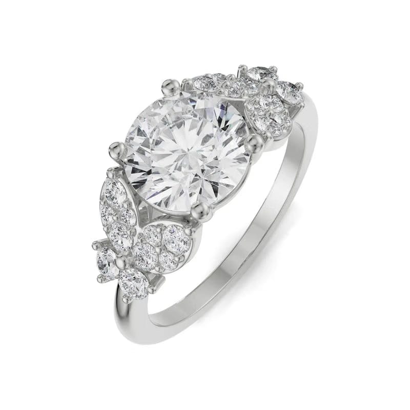 Camy Lab Diamond Engagement Ring 9KT