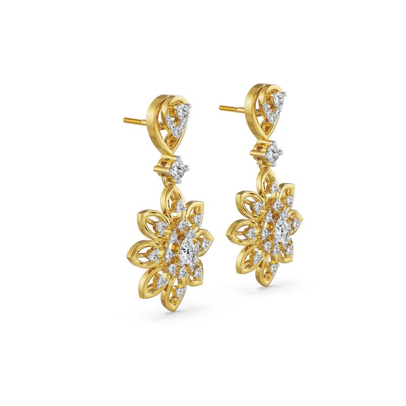 Celestial Bliss Lab Grown Diamond Earrings 9KT