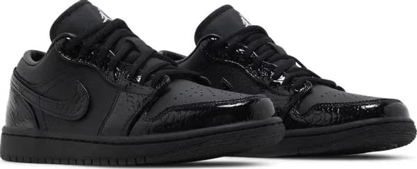 Nike Air Jordan 1 Low SE Black Croc