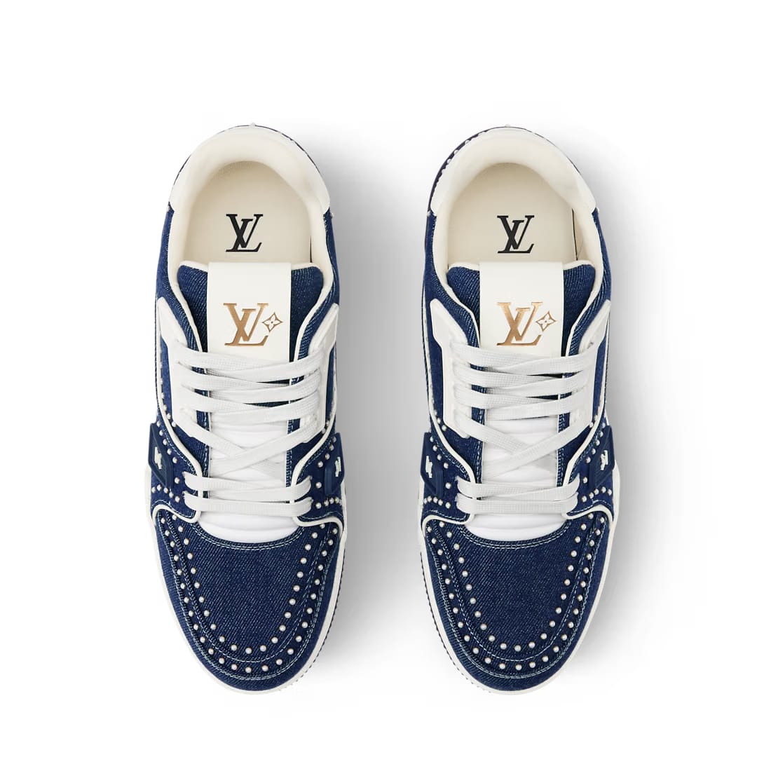 LV Trainer Sneaker (Indigo Blue)