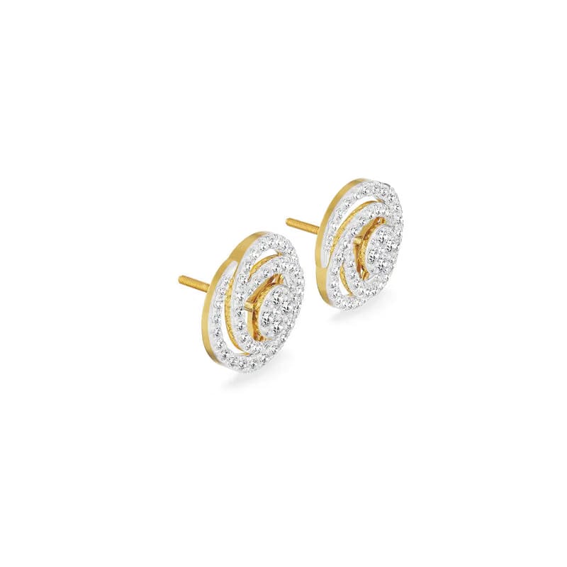 Circle of Life Diamond Studs