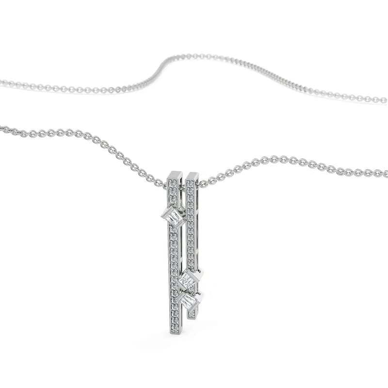 Cityscape Lab Grown Diamond Necklace