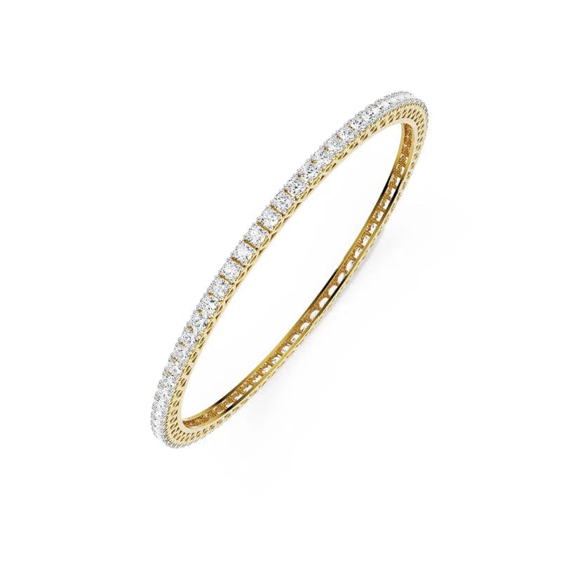 Classic Charm Lab Grown Diamond Bangle 9KT