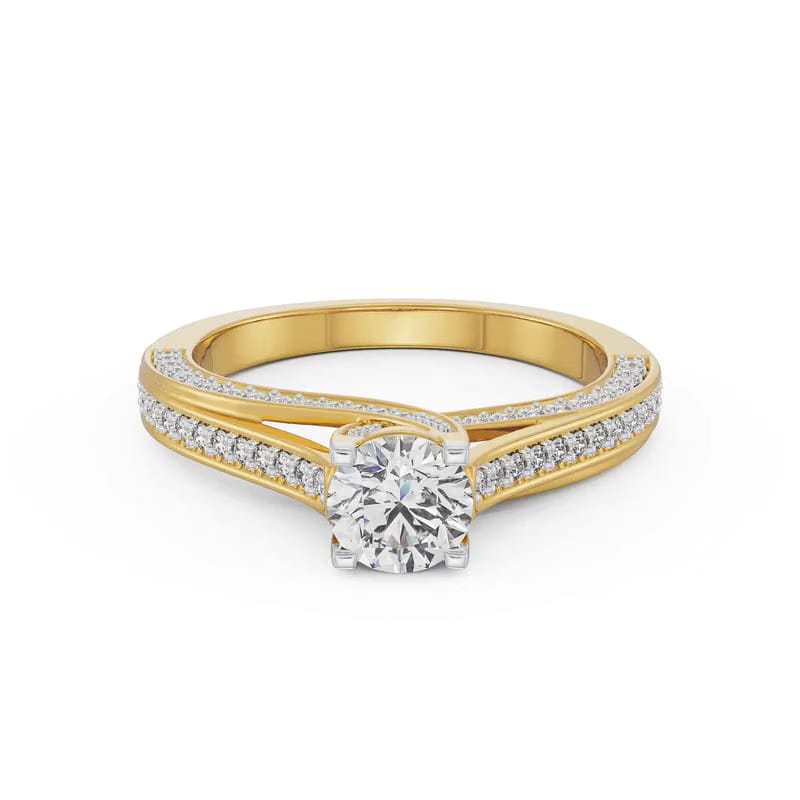 Classic Lab Grown Diamond Solitaire Band