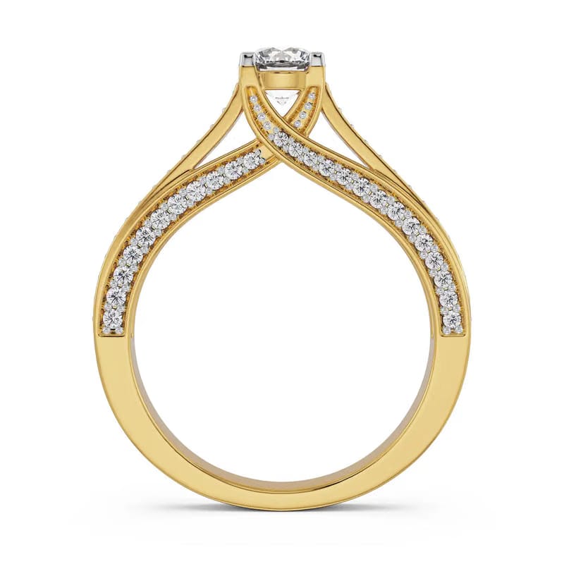 Classic Lab Grown Diamond Solitaire Band