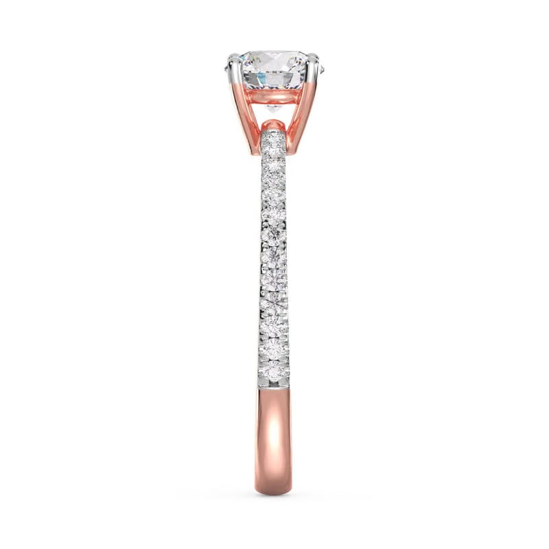 Classic Lab Grown Diamond Solitaire Ring