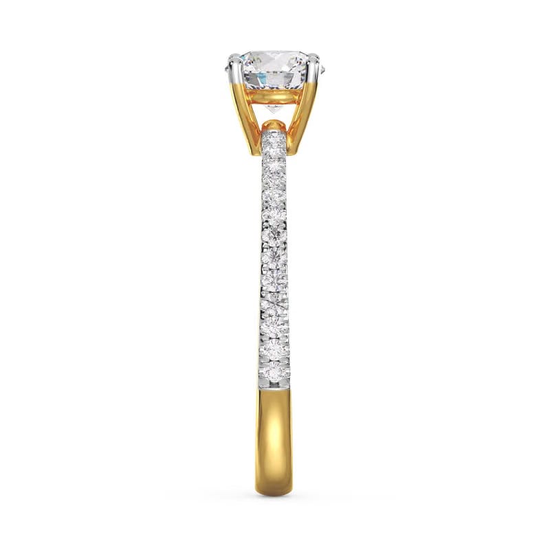 Classic Solitaire Diamond Ring_in_stock