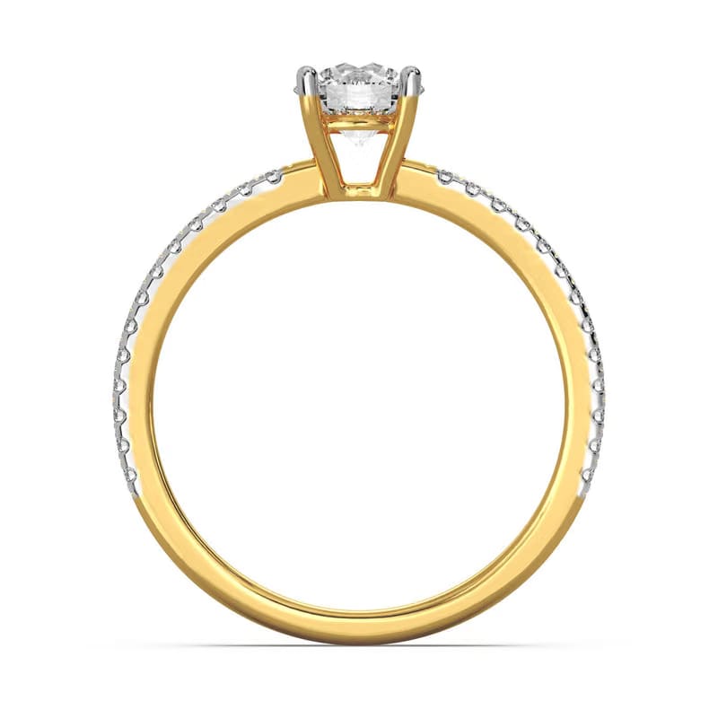 Classic Solitaire Diamond Ring_in_stock